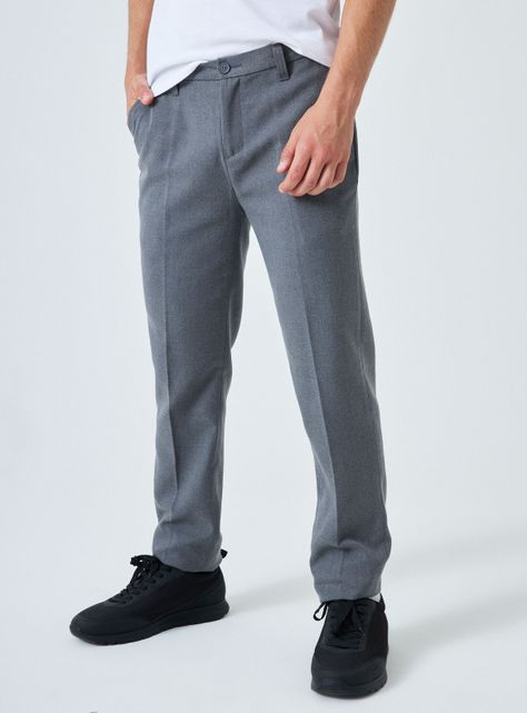 Pantalón Slim Fit Gris Talla 10 A 16-0