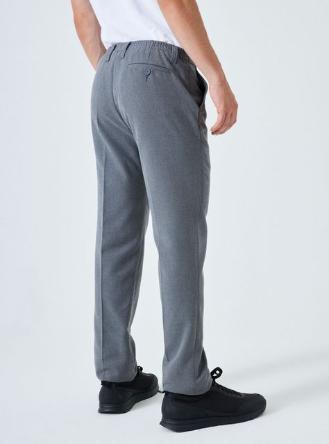 Pantalón Slim Fit Gris Talla 10 A 16-1