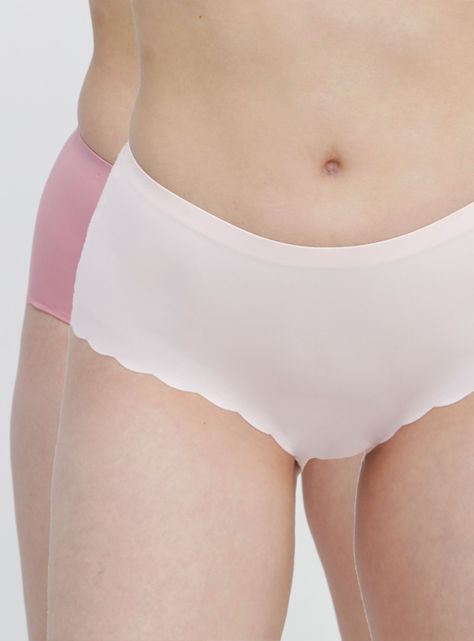 Pack 2 Pantaleta Bonded sin Costuras-0