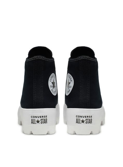 Zapatilla Converse Urbana Negra Lugged Mujer-3
