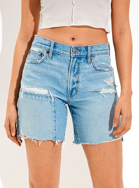 Short Denim 90'S Boyfriend-0