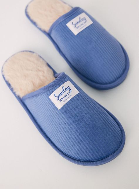 Pantuflas Destalonadas Pan Azul-2