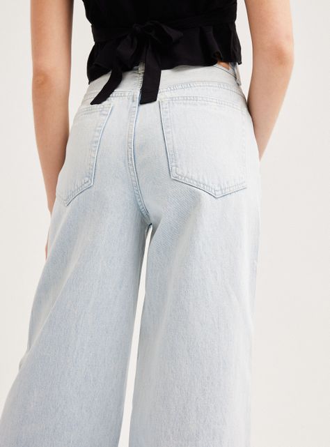 Jeans Fit Puddle Anchos y Tiro Bajo-3