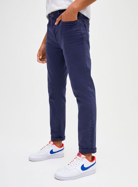 Jeans Fit Skinny Garment Dye-0