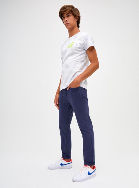 Jeans Fit Skinny Garment Dye-3