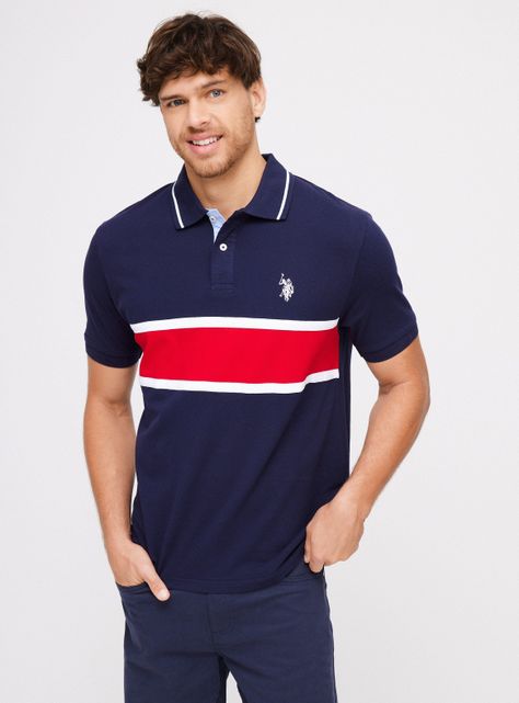 Polera Piqué Línea Horizontal-0