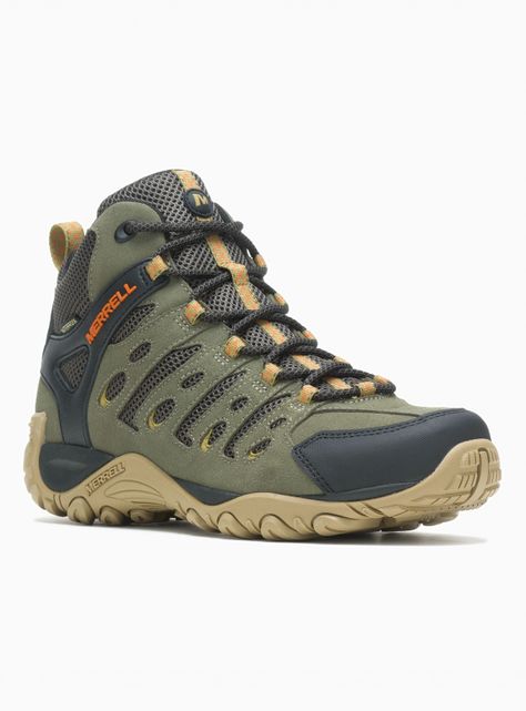 Zapatilla Outdoor Cuero Crosslander2 MidWp Hombre-1