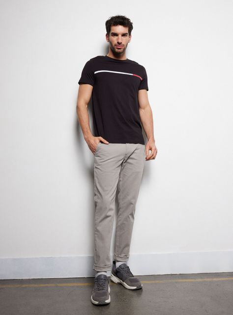 Polera con Logo Tommy Slim Fit-3