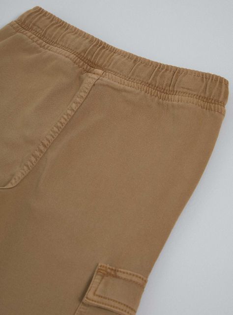 Jeans Knit Denim Color Cargo-2
