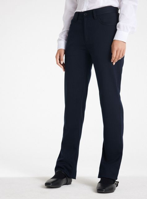 Pantalón Spandex Azul Marino Niña Talla 38 A 48-0