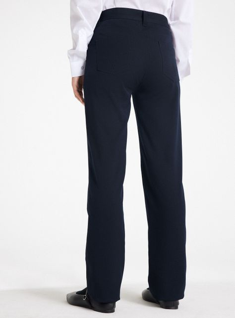 Pantalón Spandex Azul Marino Niña Talla 38 A 48-1