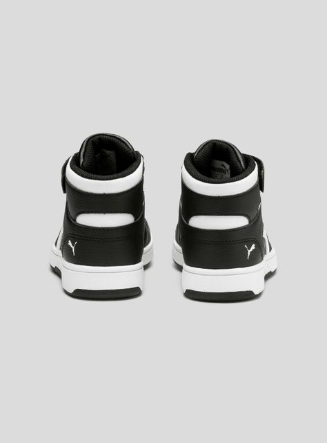 Zapatilla Puma Urbana Rebound High Negro Niño-2