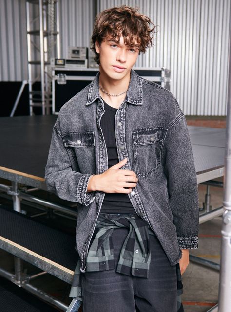 Chaqueta Sobrecamisas Relaxed Fit-0