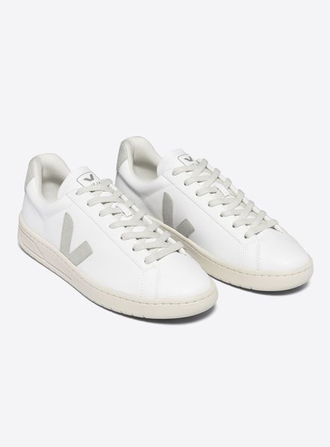 Zapatilla Urbana White Cuero Urca Mujer-1