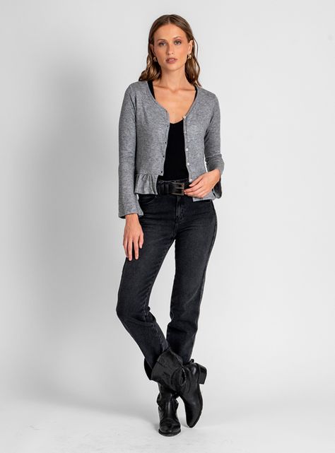 Polera Ximena Gris-3