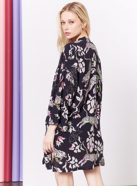 Blusa Kimono Estampado-1