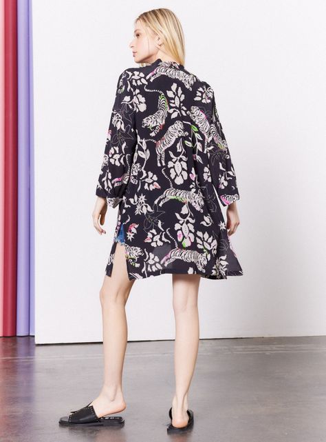 Blusa Kimono Estampado-5