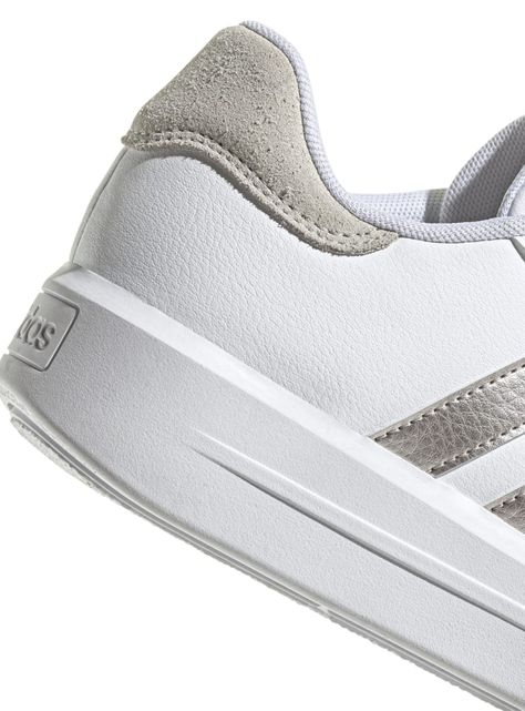Zapatilla Urbana Monocromo Court Platform Mujer-4