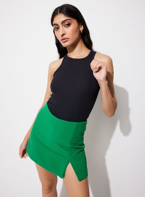 Polera Musculosa Acanalada Tipo Halter-0