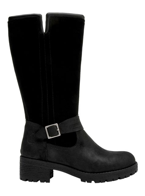 Bota Larga Wl037 Cuero Mujer-0