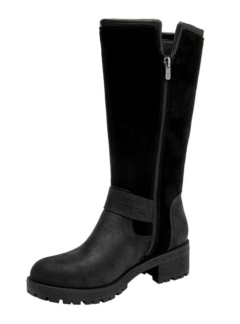 Bota Larga Wl037 Cuero Mujer-3