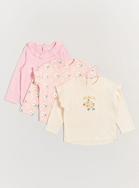 Polera Tripack con Estampado-0