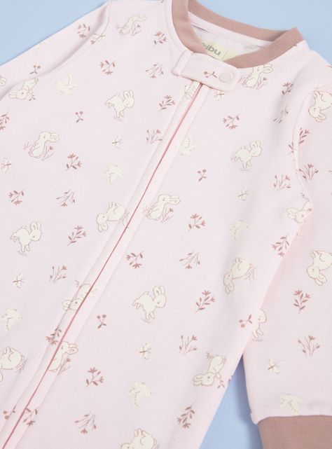 Pijamas Estampado con Cierre Delantero-2