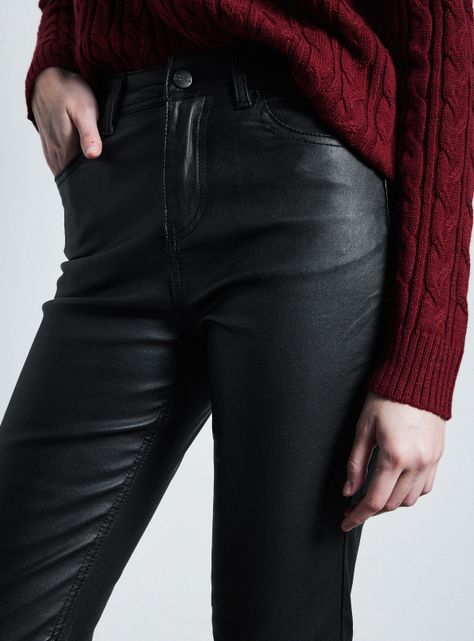 Jeans Bota Ancha Pierna Ajustada-2