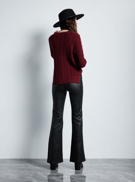 Jeans Bota Ancha Pierna Ajustada-5
