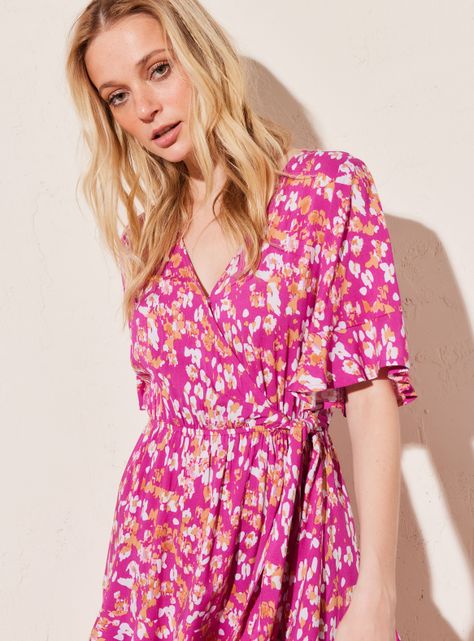 Vestido Colorido Estampado Floral-2