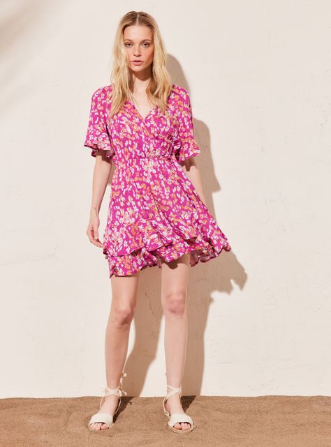 Vestido Colorido Estampado Floral-4