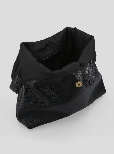 Cartera Totebag Efecto Cuero Texturado María Pombo-5