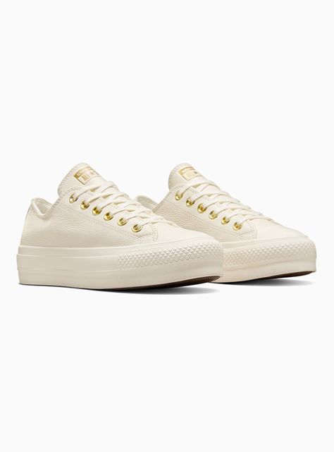 Zapatilla Urbana Cuero All Star Lift Mujer-1