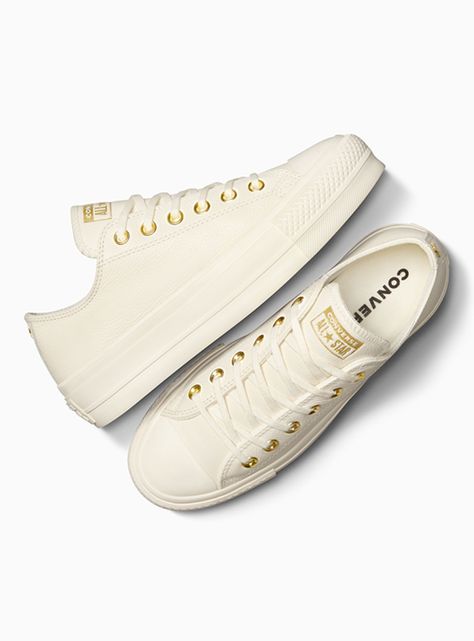 Zapatilla Urbana Cuero All Star Lift Mujer-3