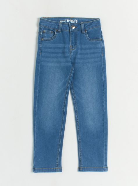 Jeans Básico Slim Fit con Lavado-2