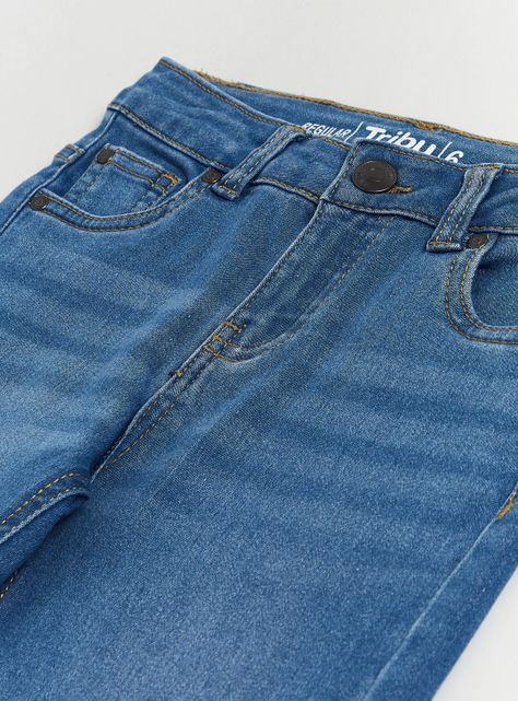 Jeans Básico Slim Fit con Lavado-4