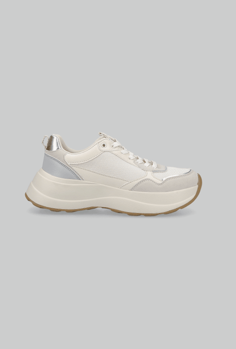 Zapatilla Urbana Plataforma Acordonada Mujer-4