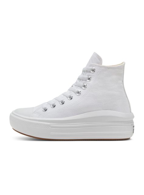 Zapatilla Urbana Converse Chuck Taylor Move Blanco Mujer-2