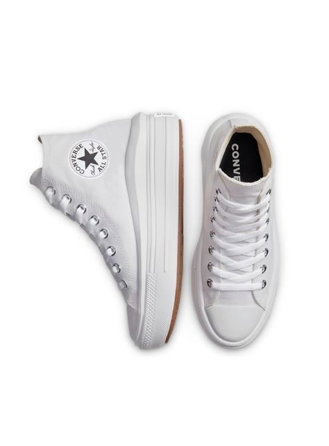Zapatilla Urbana Converse Chuck Taylor Move Blanco Mujer-4
