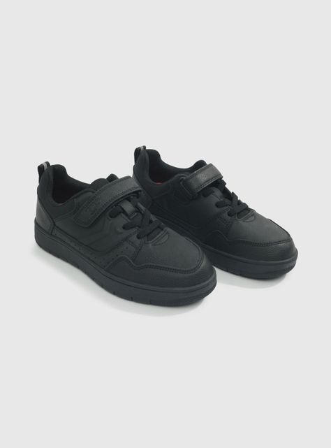 Zapatilla Escolar Velcro-Cordón Elástico Sport Unisex-1