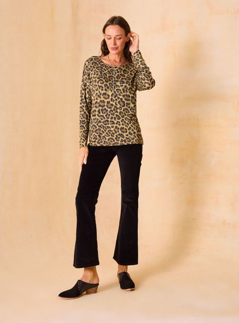 Polera Estampado Animal Print-4