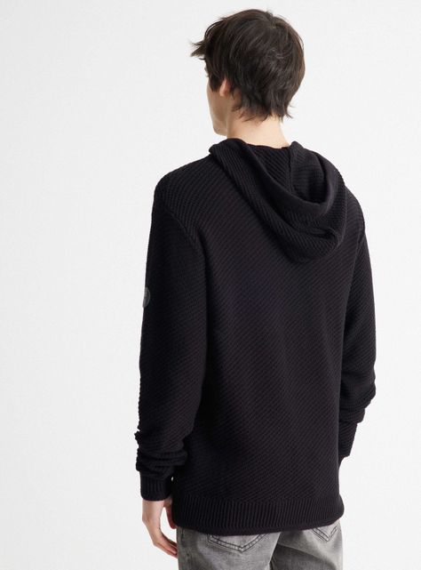Sweater Textura Capucha-1