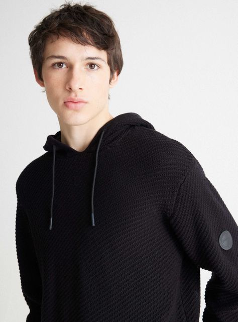 Sweater Textura Capucha-2