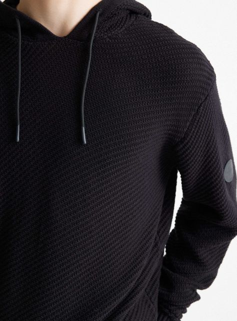 Sweater Textura Capucha-3