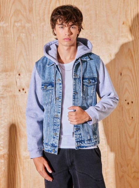 Chaqueta Denim Jersey-0