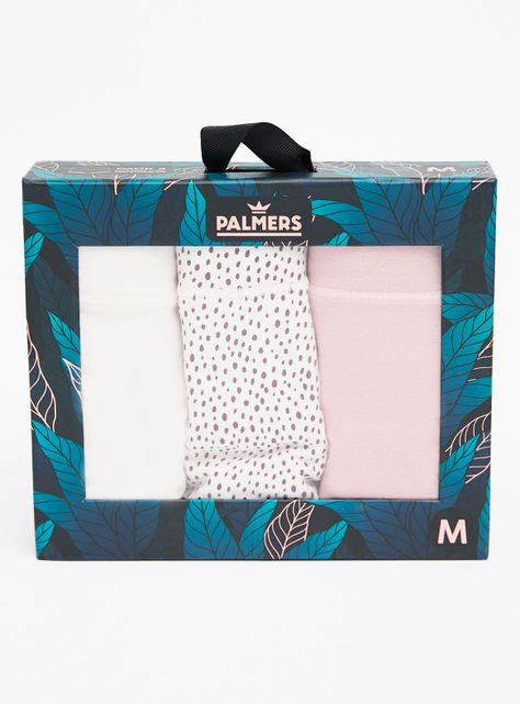 Pack 3 Pantaleta Algodón Tiro Alto-4