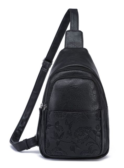 Mochila Bodybag Vanna Negro-0