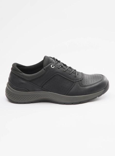 Zapato Casual Style Acordonado Cuero Hombre-0