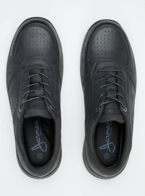 Zapato Casual Style Acordonado Cuero Hombre-3