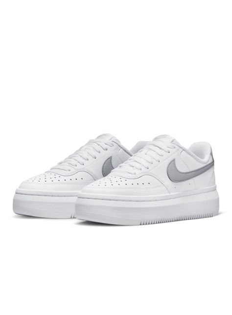 Zapatilla Urbana Plataforma Mujer Court Vision-1